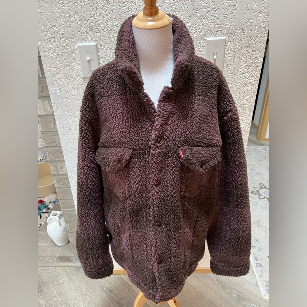 Levi's Brown Sherpa Jacket